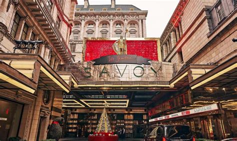 The glitz and glamour of London’s legendary Savoy hotel takes on a ...