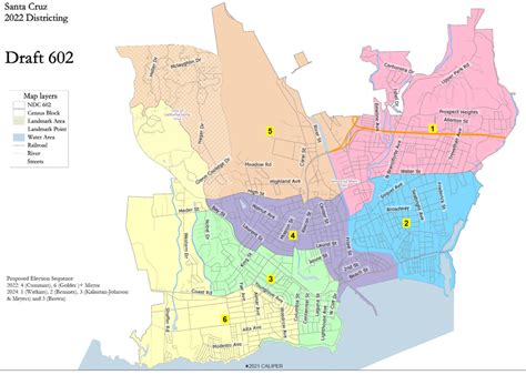 Santa Cruz City Council approves two district maps - Santa Cruz Local