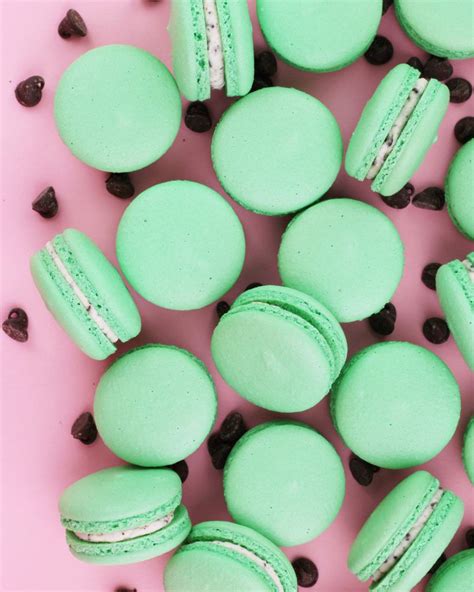 Today we’re making Mint Chocolate Chip Macarons. If you need some ...