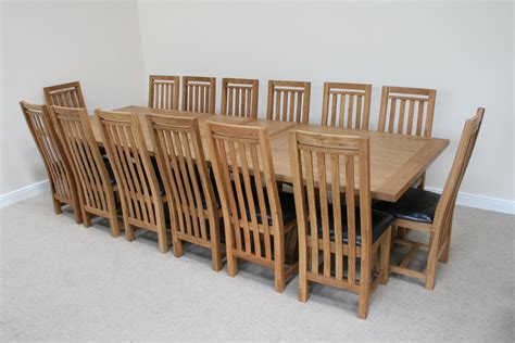 1.4m 8 Seater Square Oak Table now replaced by a 130cm square 8 seater - Just £599 1.8m Square ...