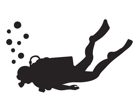 Scuba Diver Clipart Image