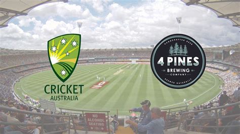 Cricket Australia signs sponsorship deal with 4 Pines Brewing Company