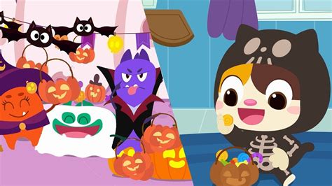 Baby Kitten Loves Halloween Candy | Halloween Songs | Good Habits | Kids Songs | BabyBus - YouTube