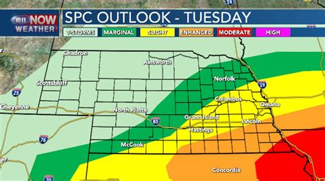 Severe weather potential upgraded in Southeast Nebraska