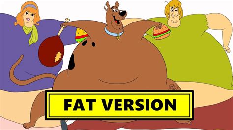 Scooby Doo Characters in Fat Version - YouTube