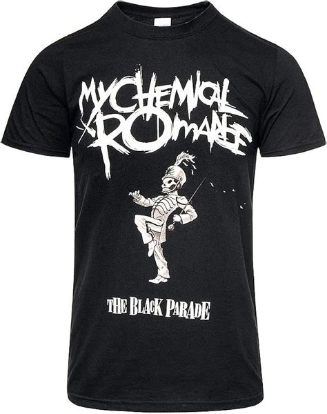 My Chemical Romance Camiseta Oficial Estampada de Manga Corta Black ...