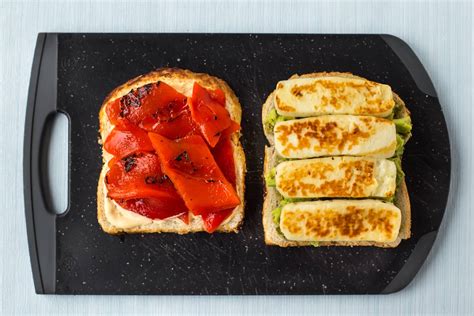 Ultimate Halloumi Sandwich - Easy Cheesy Vegetarian