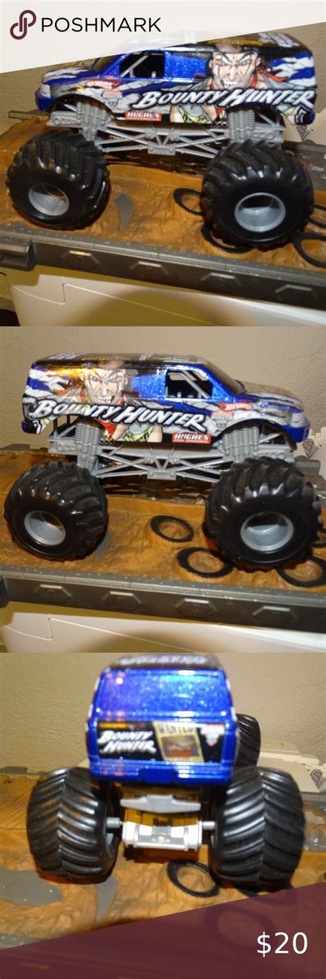 Hot Wheels Monster Jam Bounty Hunter truck | Hot wheels monster jam ...