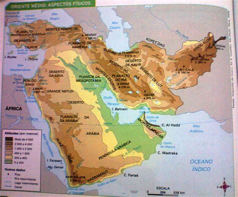 GEOGRAFIA Newton Almeida: Oriente Médio : Aspectos Físicos
