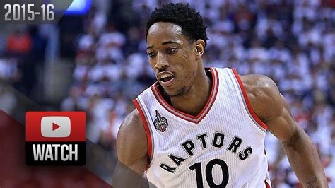 DeMar DeRozan Full Game 7 Highlights vs Heat (2016.05.15) - 28 Pts, 8 ...