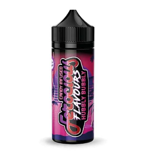 Ferocious Candy Infused E Liquid - Hubbly Bubbly - 100ml - Vape And Go