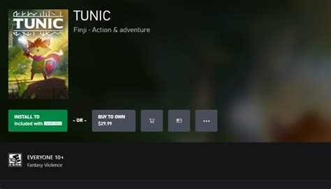 Tunic now available with Xbox Game Pass