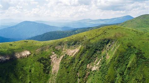 View of the Mountains from a Bird`s Eye View Stock Image - Image of plant, season: 125513667