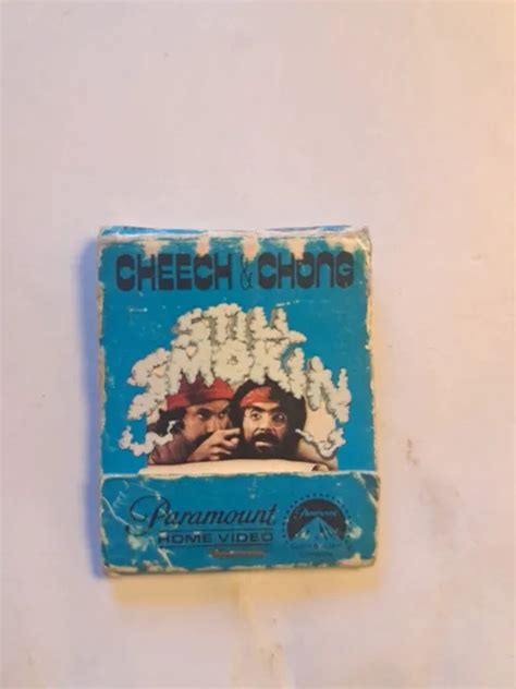 VINTAGE CHEECH AND Chong Up In Smoke Promotional Paramount Matchbook 1983 $4.99 - PicClick
