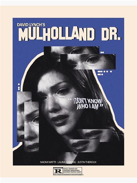 "Mulholland Drive Movie Poster" Poster for Sale by cuteviscera | Redbubble