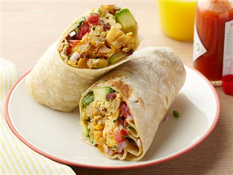 Mexican Breakfast Burrito - Hispanic Food Network