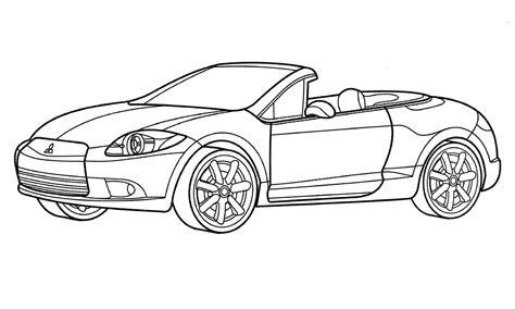 30 Desenhos de Carros para Colorir e Imprimir - Online Cursos Gratuitos