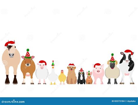 Christmas Animals Clipart