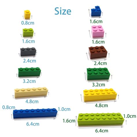 What are the dimensions of a lego brick - lasopapics