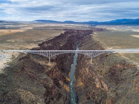 Rio Grande Gorge and Bridge Near Taos, New Mexico Stock Photo - Image of rock, steel: 112869610