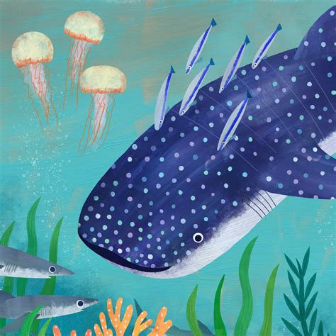 Whale Shark Art Print — melanie mikecz art & illustration