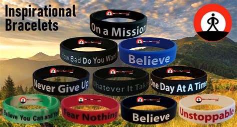 Inspirational Bracelets – Motivational Wristbands Worn by Pro Athletes. - Inspirational ...