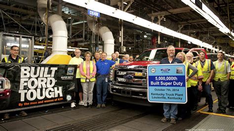 Ford makes its 5 millionth Super Duty at Louisville plant - Louisville ...