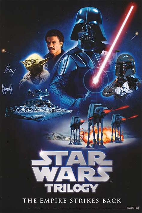 (SS6538077) STAR WARS TRILOGY (The Empire Strikes Back Video) POSTER ...