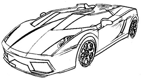 Race Car Outline Drawing at PaintingValley.com | Explore collection of ...