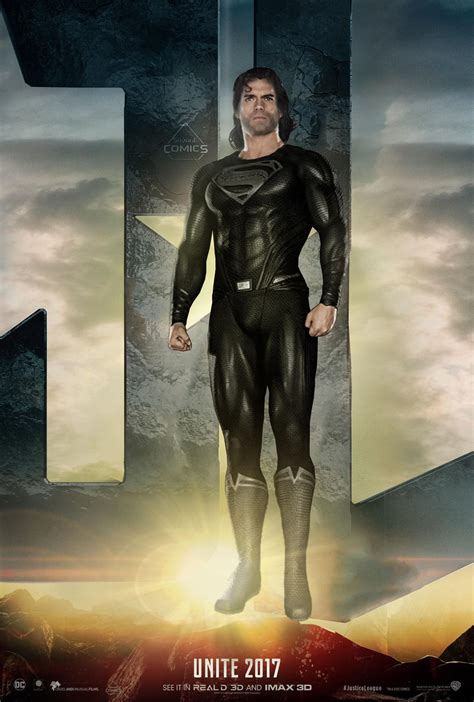 Justice League Superman - Black Suit by SavageComics on DeviantArt