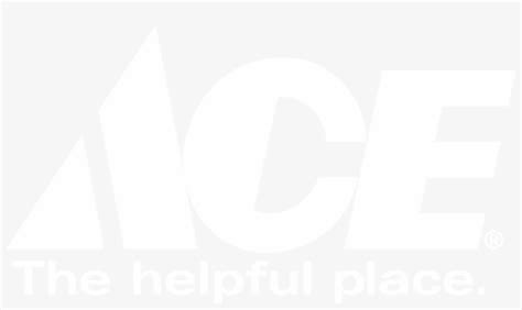 Ace Hardware Logo White - 1000x548 PNG Download - PNGkit