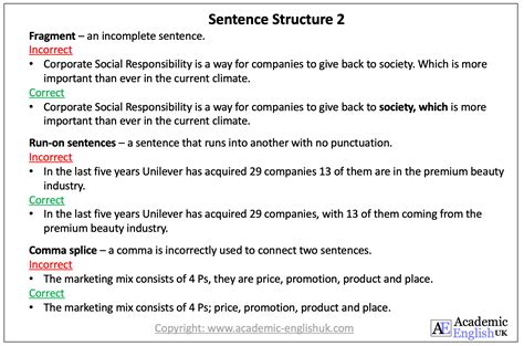 English Sentence Structure Examples | Hot Sex Picture