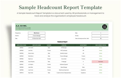 Free Excel Template Download