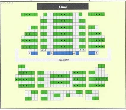 seating chart 7-20-20 - Athens Theatre | Deland, Florida