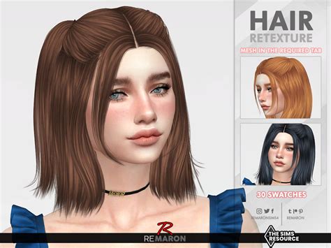 The Sims Resource - Abbey Hair Retexture Mesh Needed