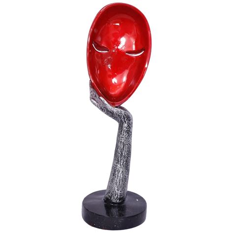 Abstract Red Sculptures – Decowiser