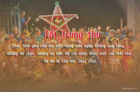 Lời chúc trung thu cho người yêu hay, lãng mạn, nhiều cảm xúc