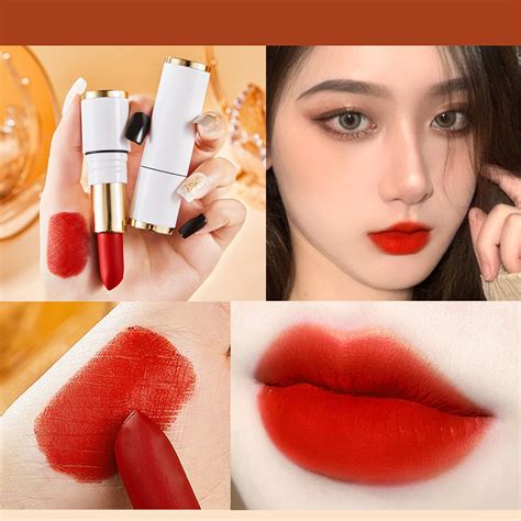 Adpan Lipstick Muyoumei Velvet Soft and Magical Non Staying Cup Dusk ...