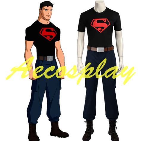 Young Justice cosplay costume Superboy cosplay costume Carnival ...