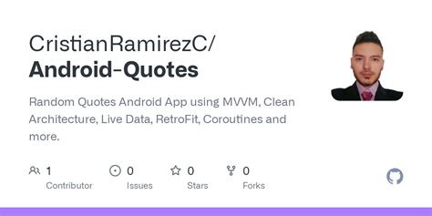 GitHub - CristianRamirezC/Android-Quotes: Random Quotes Android App ...