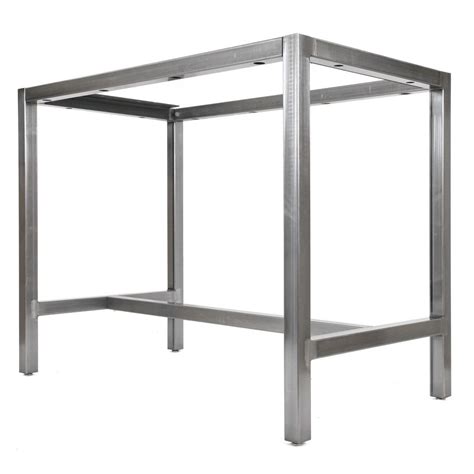 Jumbo Mesa | Bar Height Metal Table Base | Any Size – Steel Table Legs by Symmetry Hardware