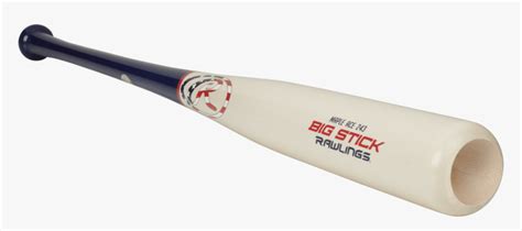 Angle View Of Rawlings 243ma Big Stick Wood Baseball - Wood Rawlings ...