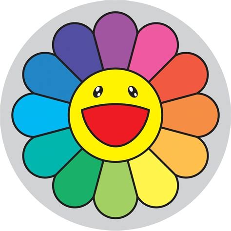 Pin by Sha Flj on Stickers | Takashi murakami art, Murakami flower ...