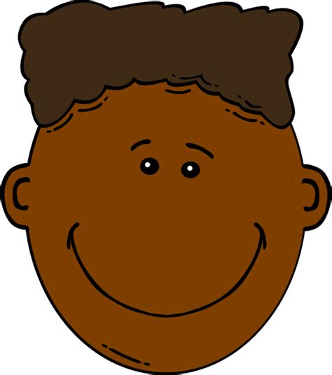 Black Boy With Flattop Clip Art at Clker.com - vector clip art online ...