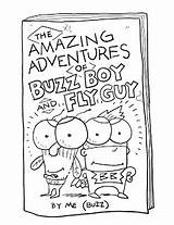 Fly Guy Coloring Page  guy Pages Books sketch template