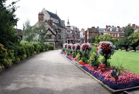 Close your eyes and dream of England - Shrewsbury Castle Gardens, just ...