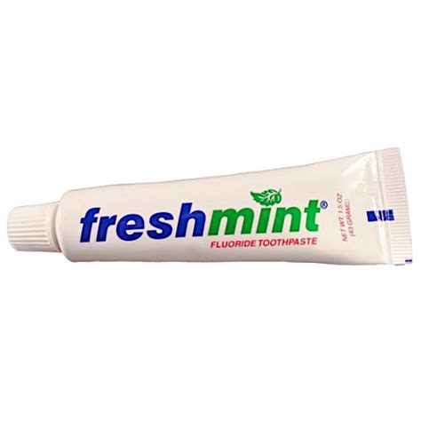 BULK 1.5 oz. Freshmint Fluoride Toothpaste - InStock Supplies