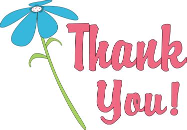 Thank You Clipart Thank You Flower Png ZkK9Zr Clipart