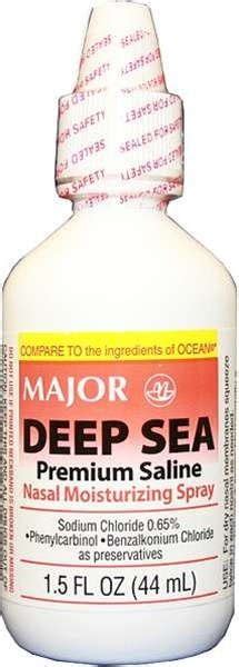 Deep Sea Nasal Spray 44 Ml By Major Pharmaceutical