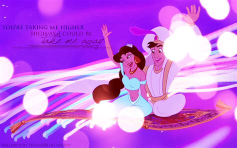 Aladdin & Jasmine ~ ♥ - Princess Jasmine Wallpaper (27397743) - Fanpop ...